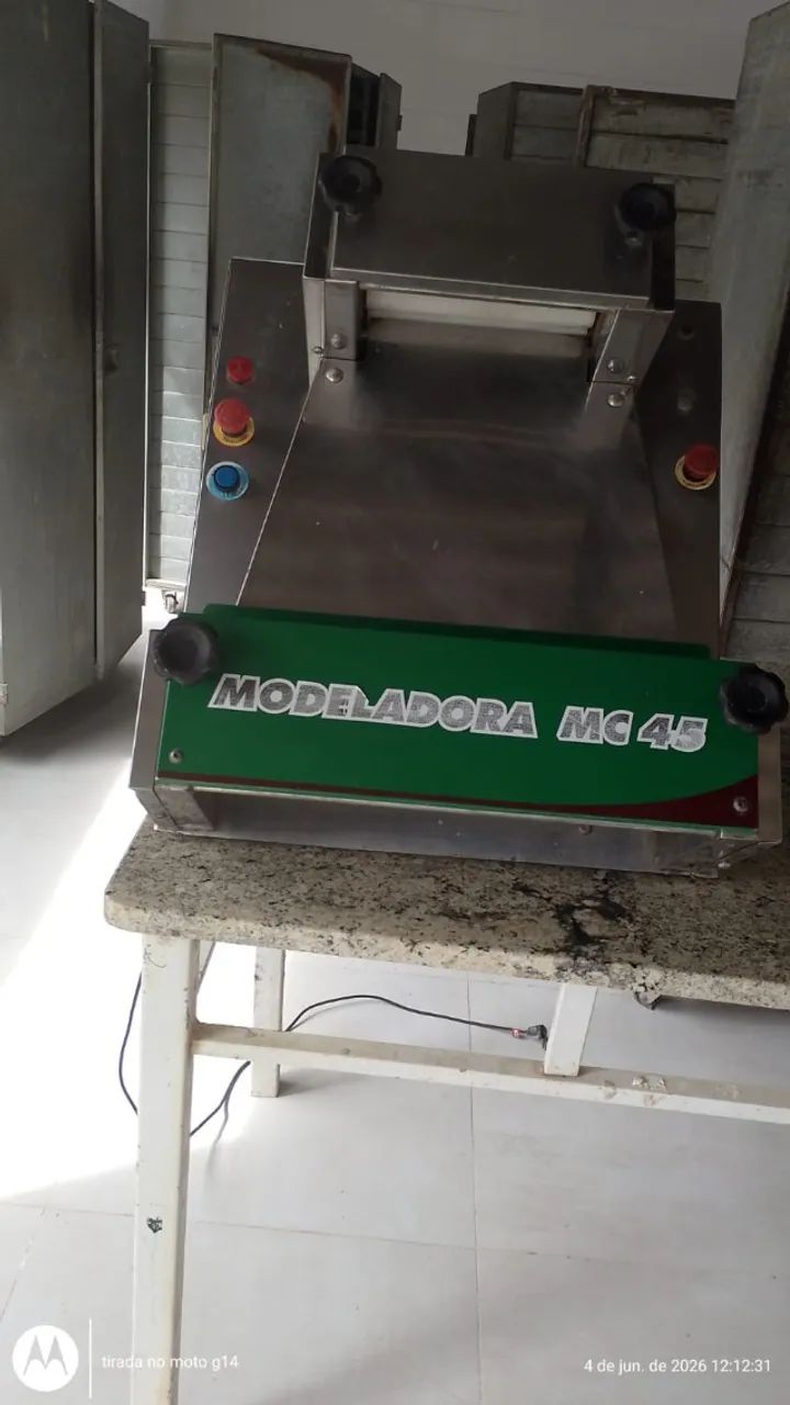 modeladora massa pizza
