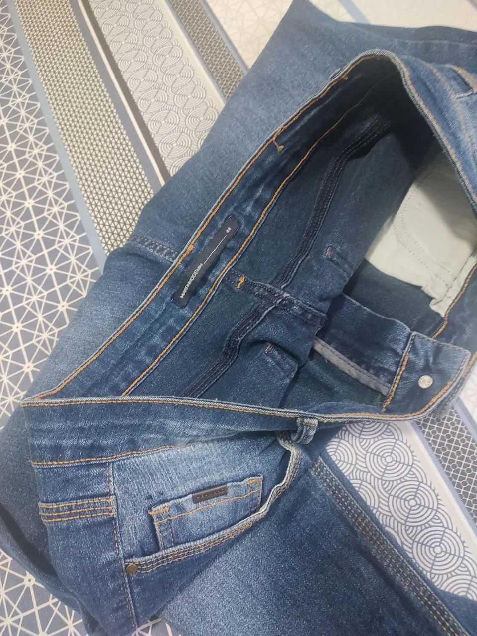 Calça jeans feminina 44 - Foto 4