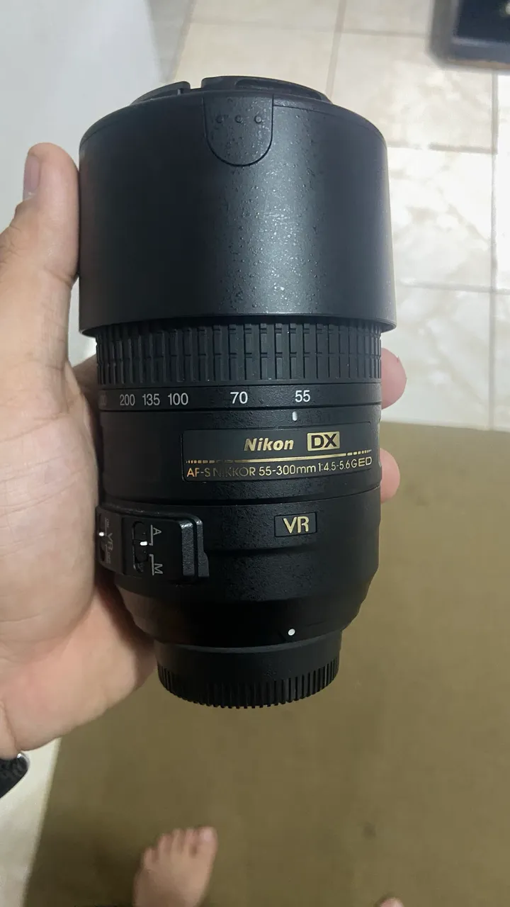 lente nikon 55 300mm