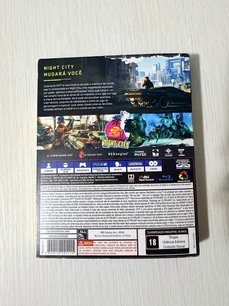 Jogo Cyberpunk 2077 - PS4 - Foto 2