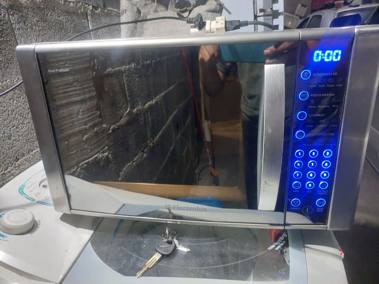 Microondas em inox 32 litros  - Foto 5