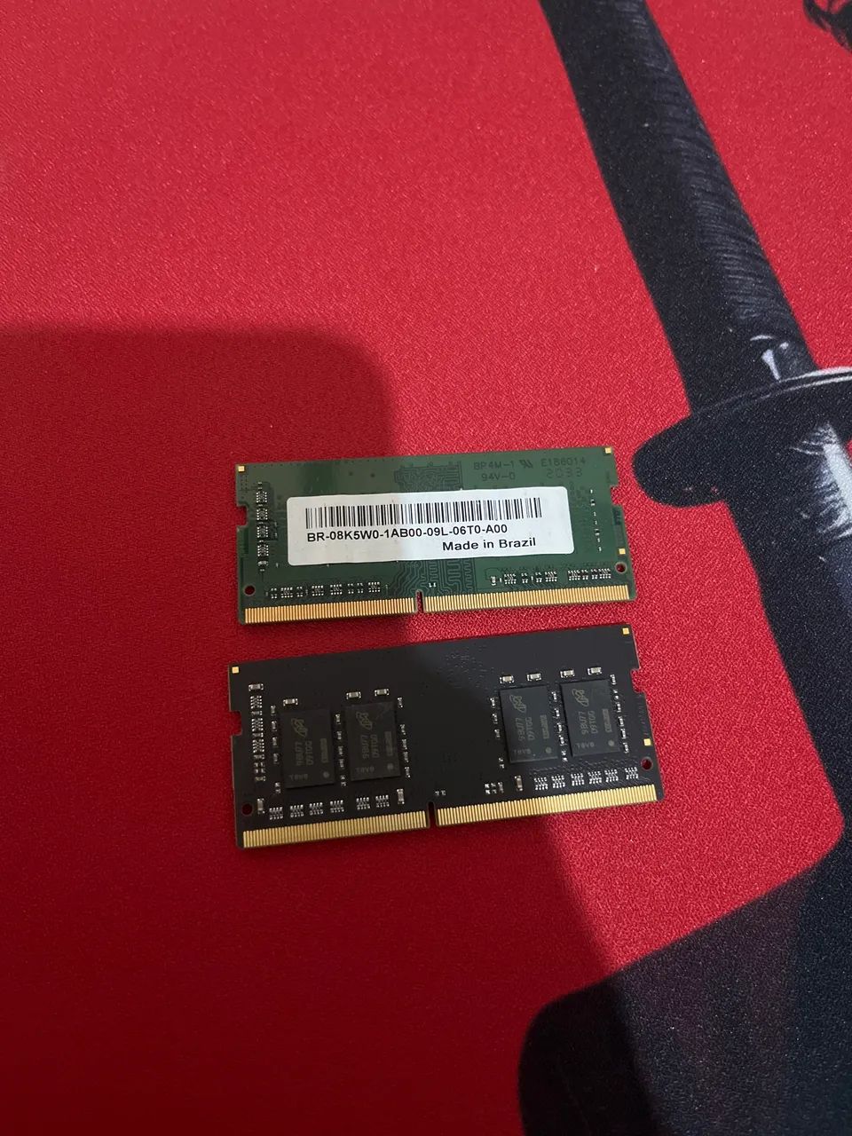 RAM notebook 2x4 ou 1x4gb