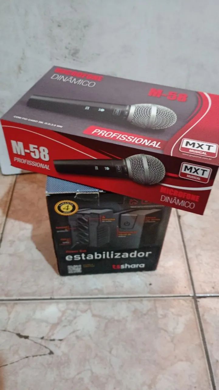 Microfone profissional 