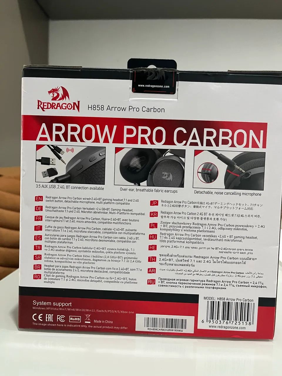 Headset Redragon arrow pro  - Foto 3