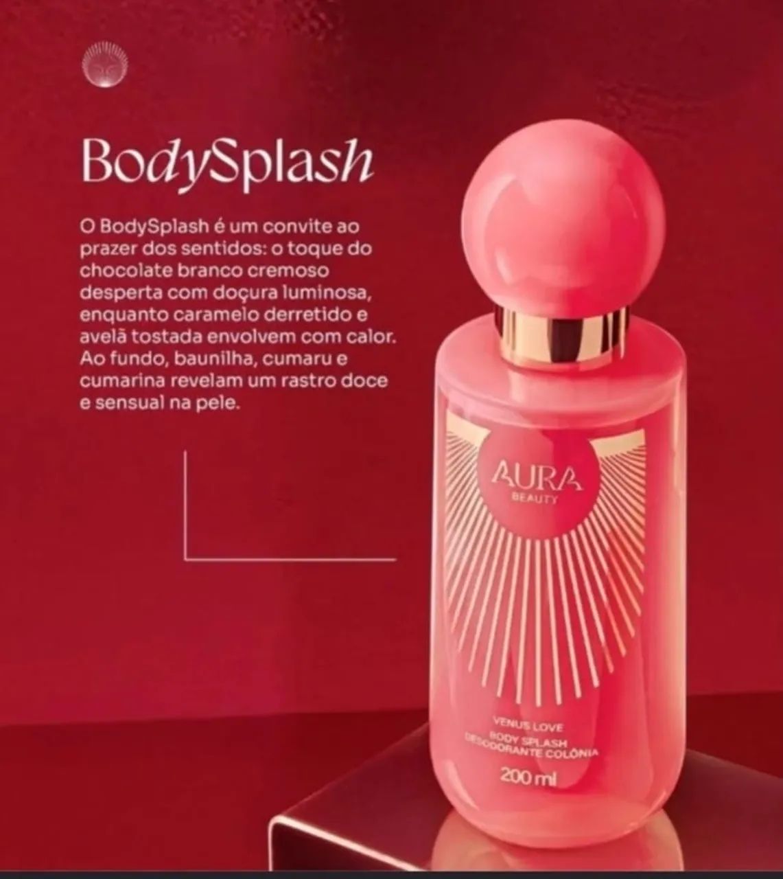 Body Splash Vênus Love 200ml (Jade Picon) - Foto 2