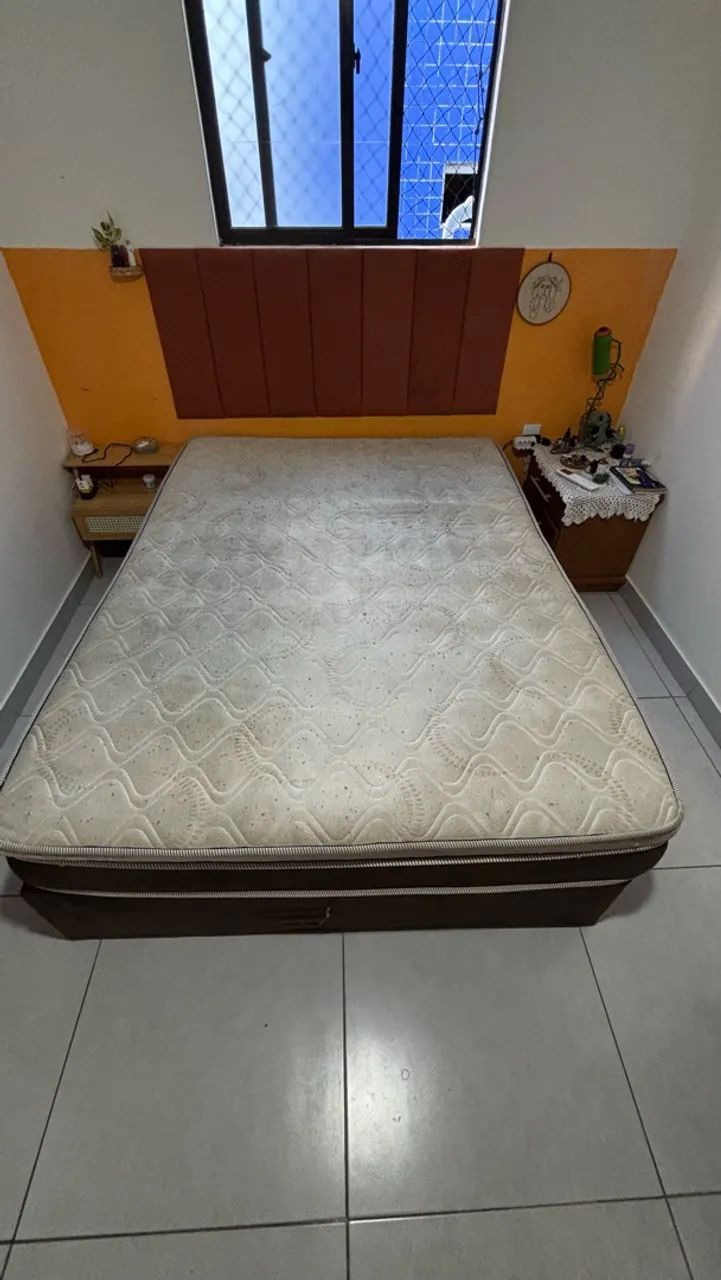 Cama Box com Colchão de Molas Ensacadas + Base - Foto 2
