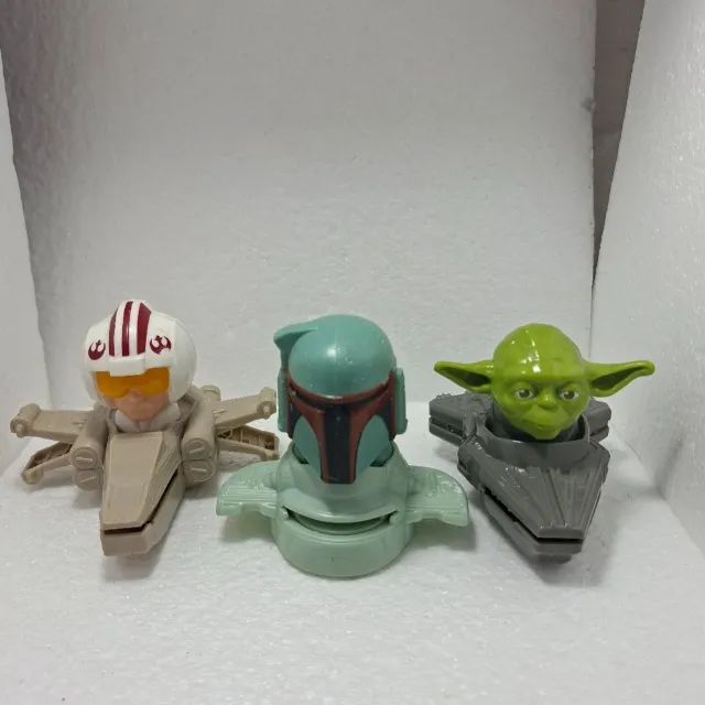 Lote 3 Naves Star Wars Mcdonalds 2020/ Usados