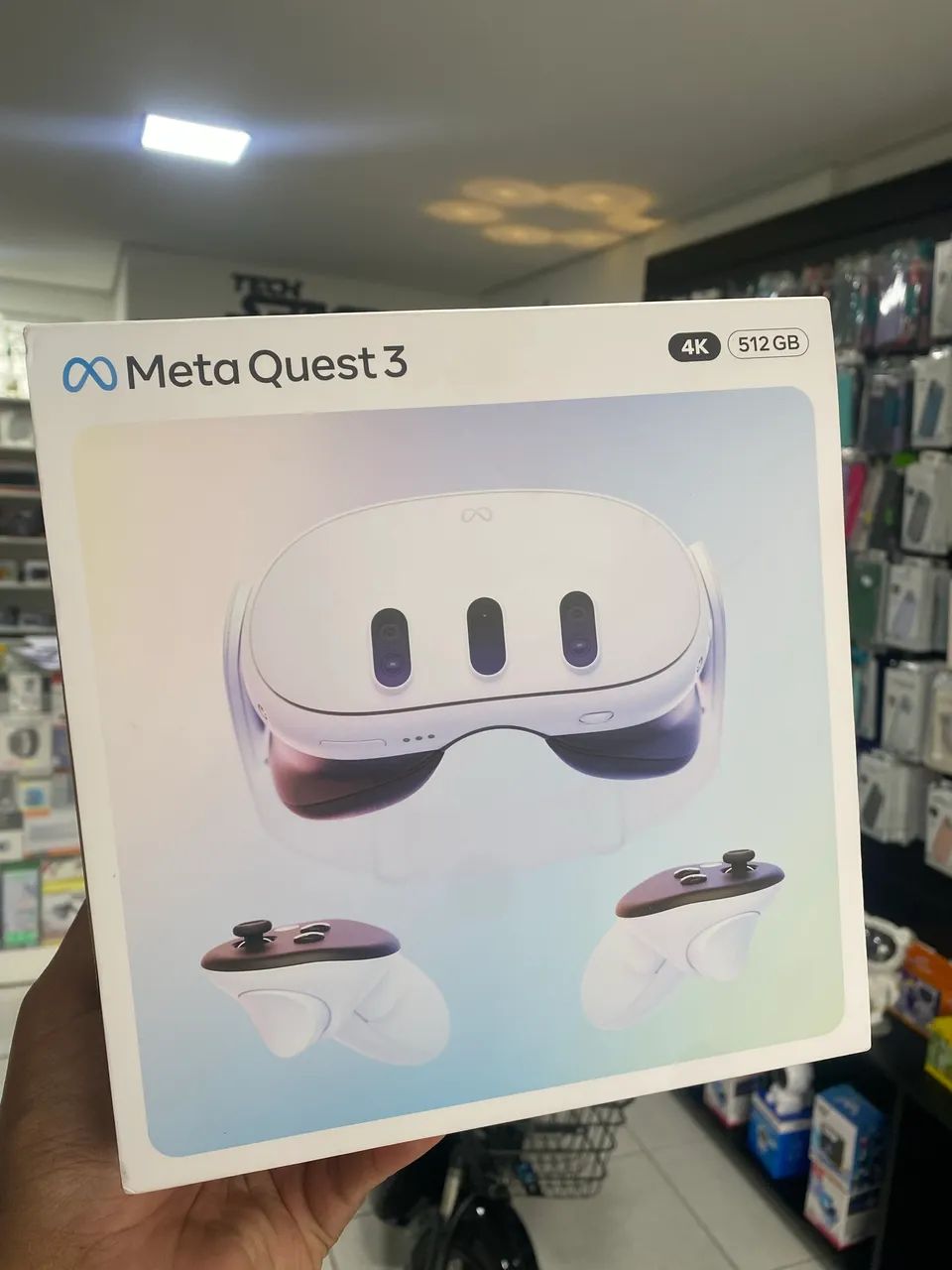 Meta Quest 3 512GB CAIXA LACRADA - Consoles de Vídeo Game - Capão