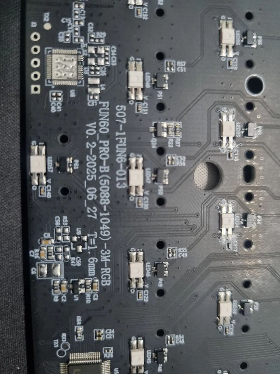 Placa de teclado magnético fundo pro argb - Foto 2