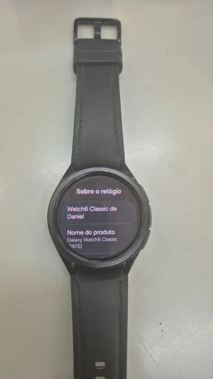 Galaxy Watch 6 Classic 47mm LTE Usado - Bom Estado