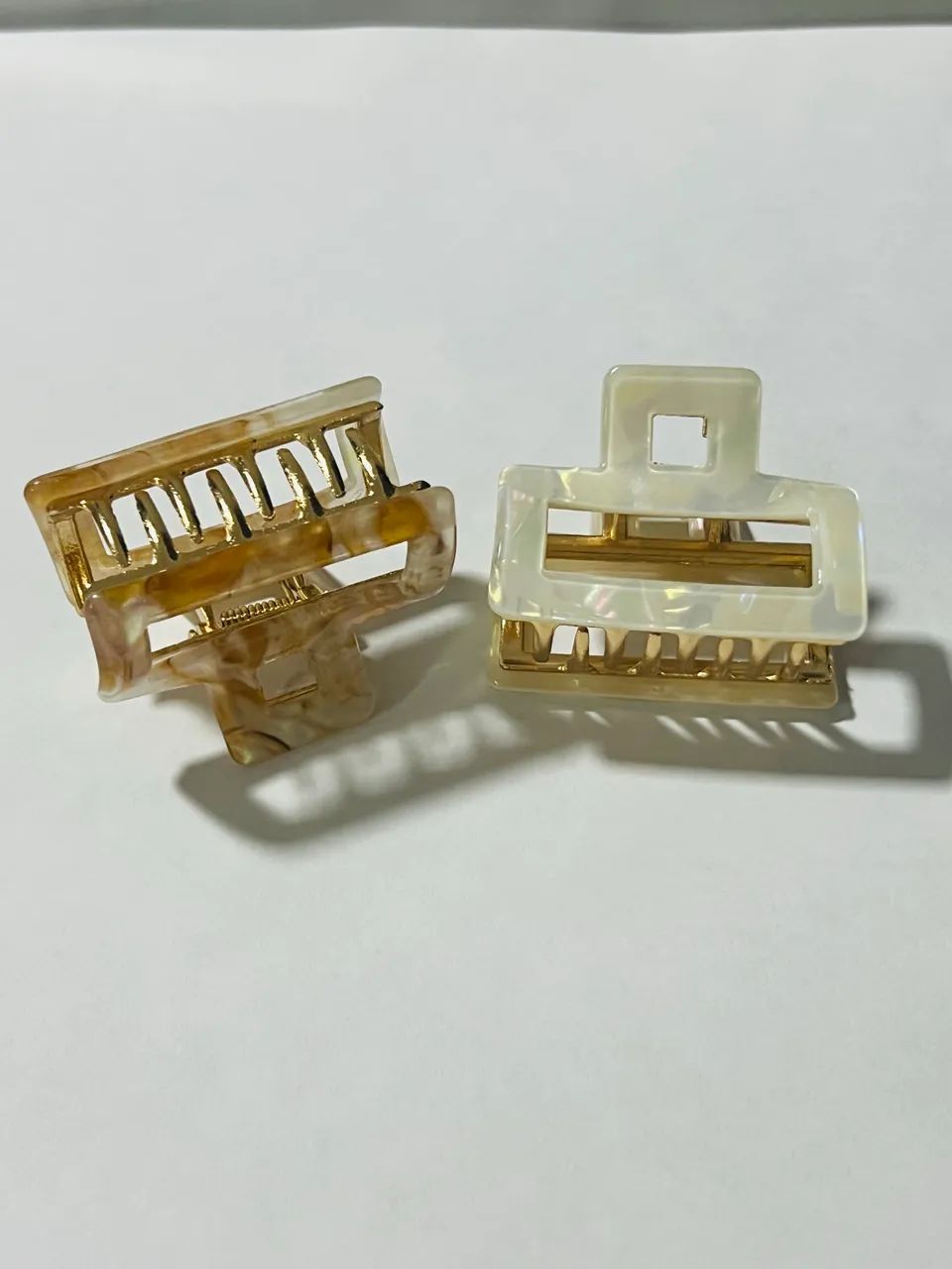 Presilha de cabelo de acetato - Foto 3