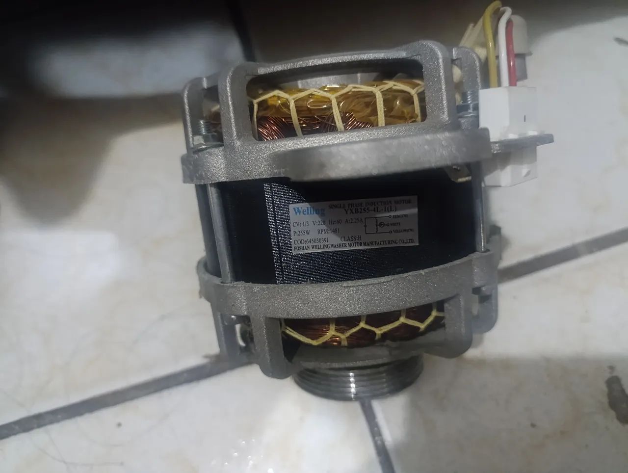Kit Motor de máquina de lavar Eletrolux 