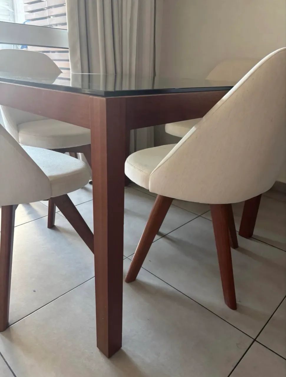 Conjunto 4 cadeiras de jantar  - Foto 3