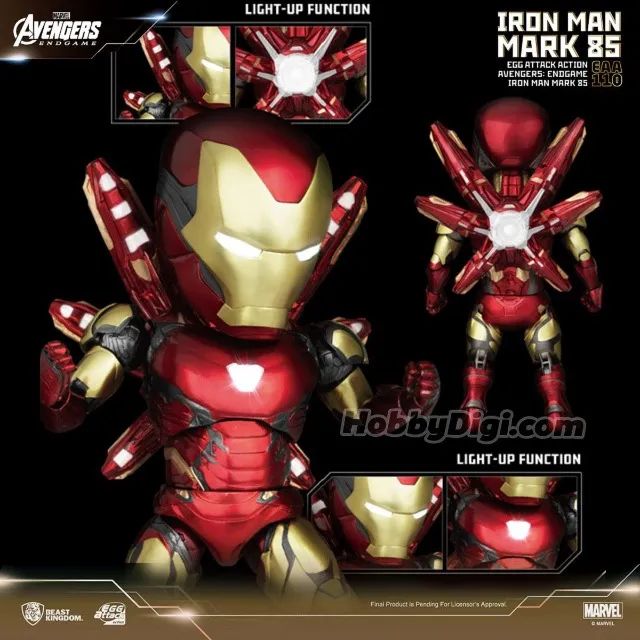 Iron Man Mark 85 "Avengers: Endgame" Beast Kingdom Marvel Comics Egg Attack EAA-110 -  - Foto 2