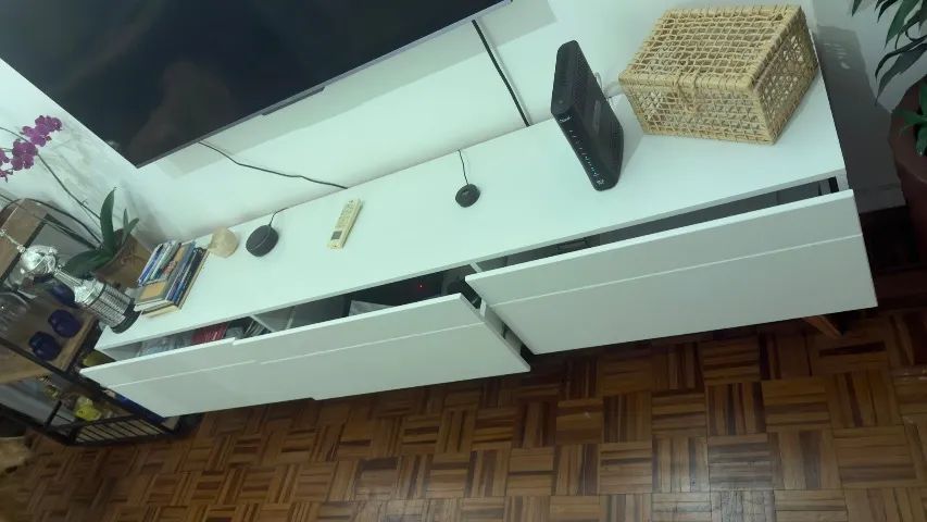 Rack para sala branco - Foto 3