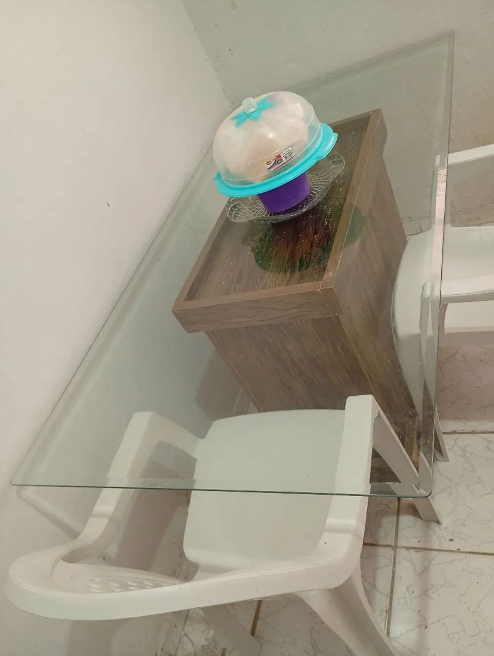 Vidro de mesa