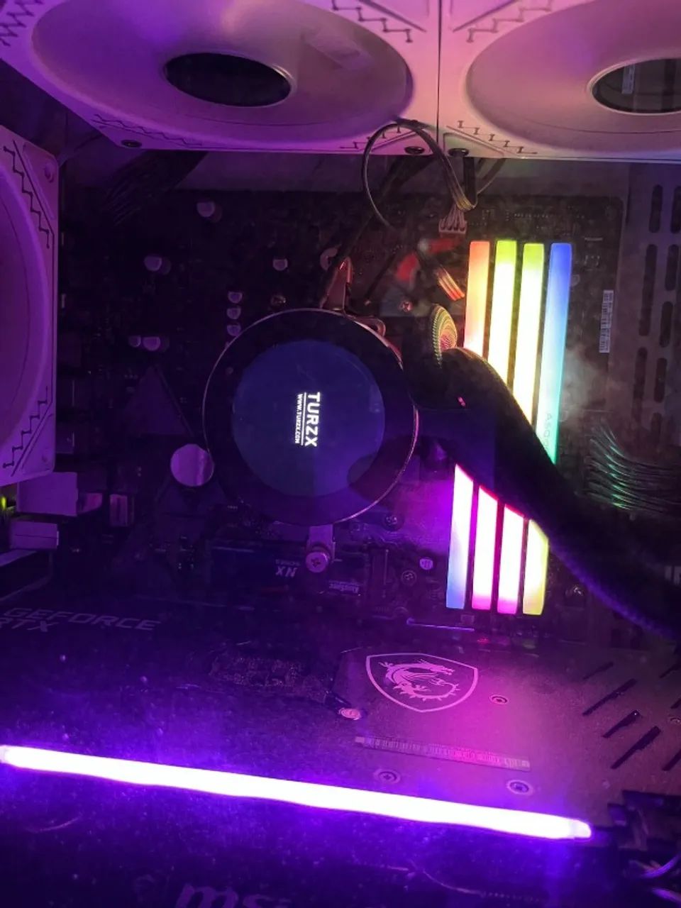 Kit Ryzen 7 5700X3D + 32GB De Ram (4X8) 3200MHZ Asgard + Asus Prime B450M-A - Foto 2