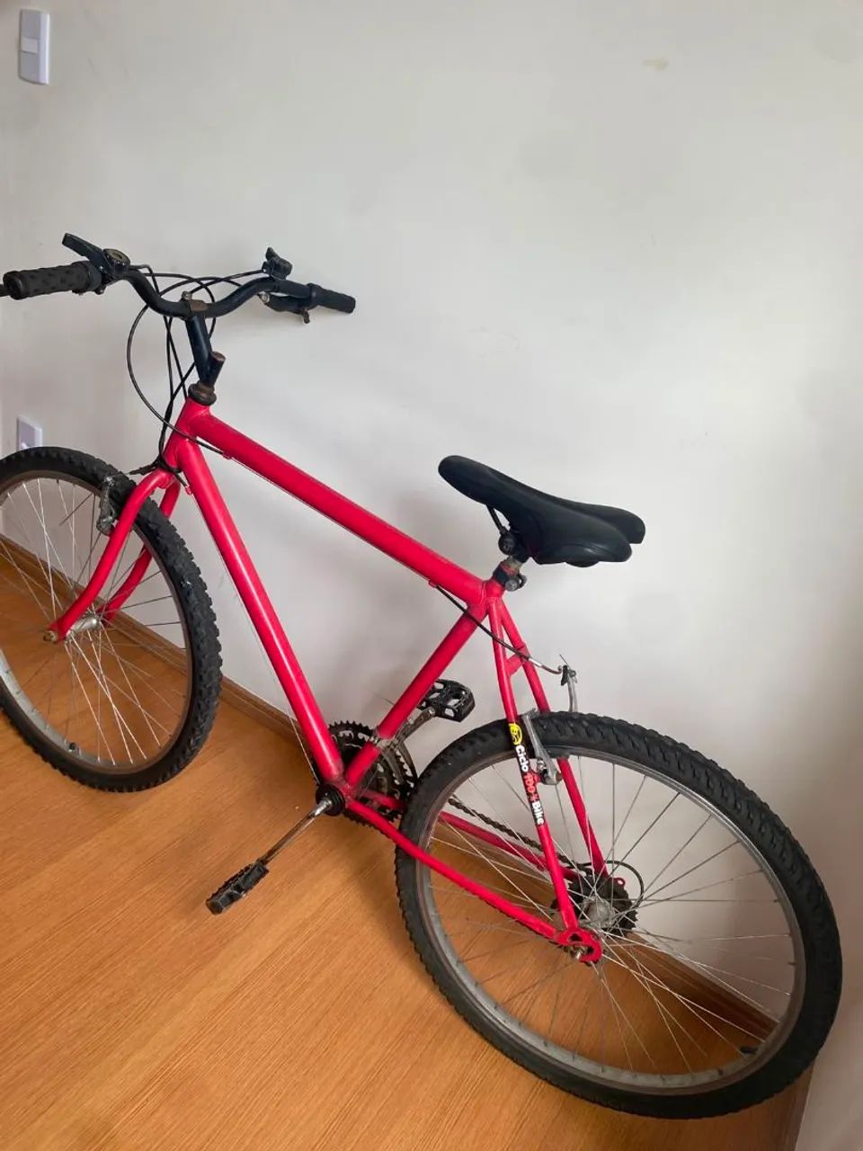 Bicicleta Aro 26 Vermelha - Revisada