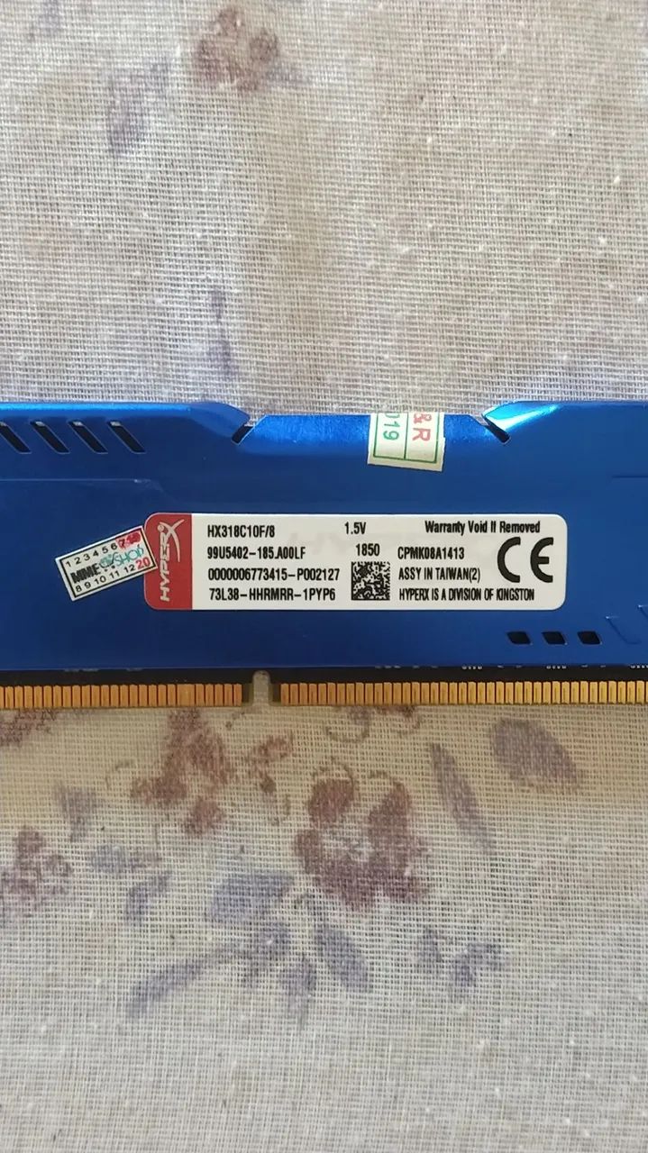 Memória Ram Hyperx Fury 8 GB - Foto 2