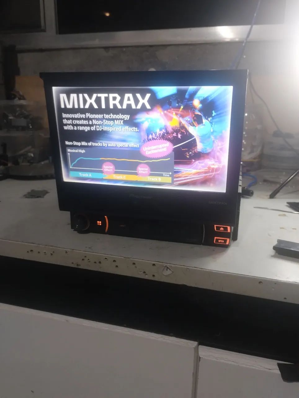 DVD retrátil dá Pioneer modelo 7580 funcionando perfeitamente  - Foto 6