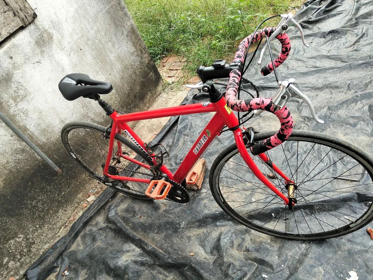 Baike Caloi 10 speed laranja  - Foto 3