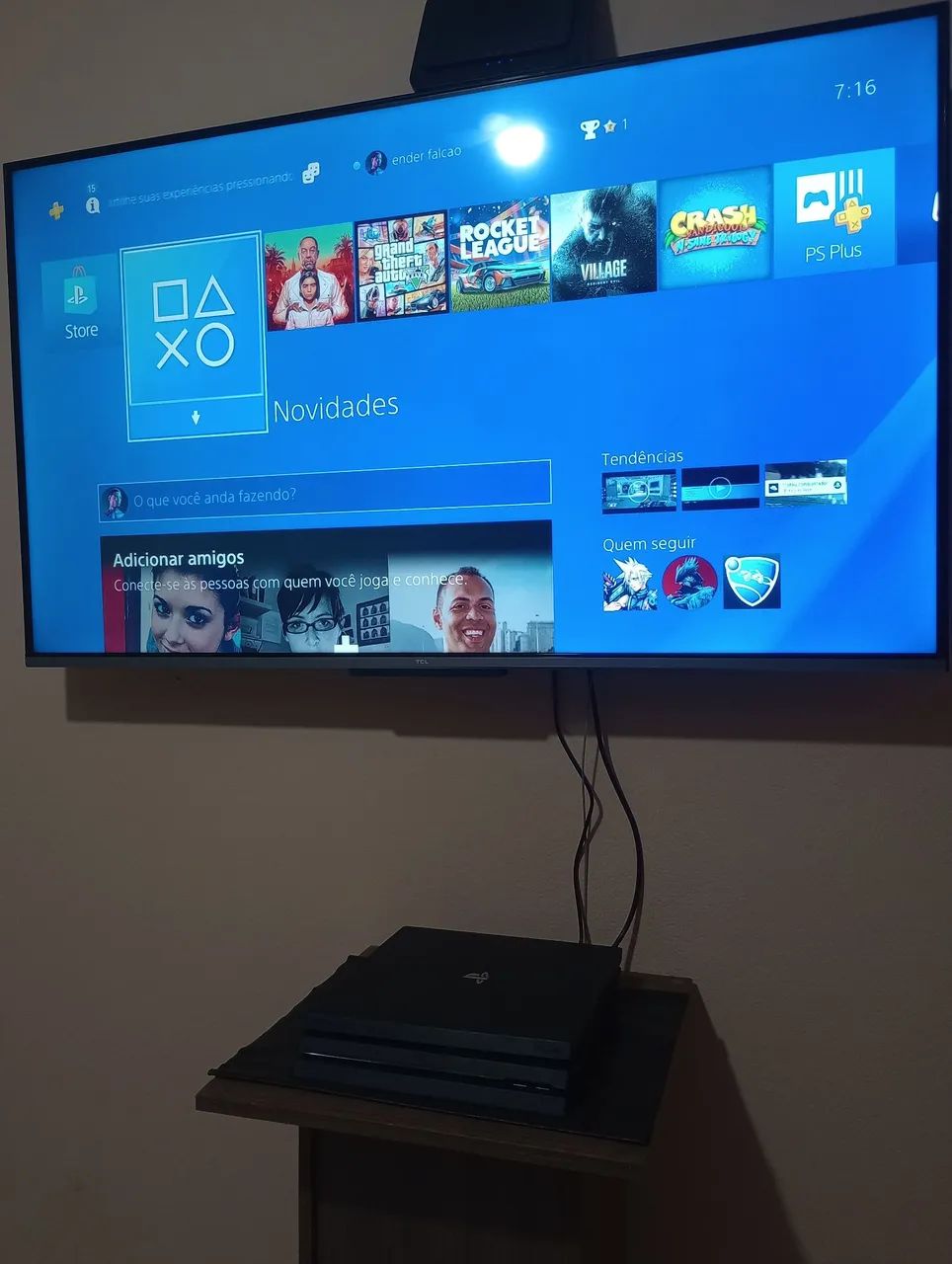 Ps4 pró 1 tera  - Foto 5
