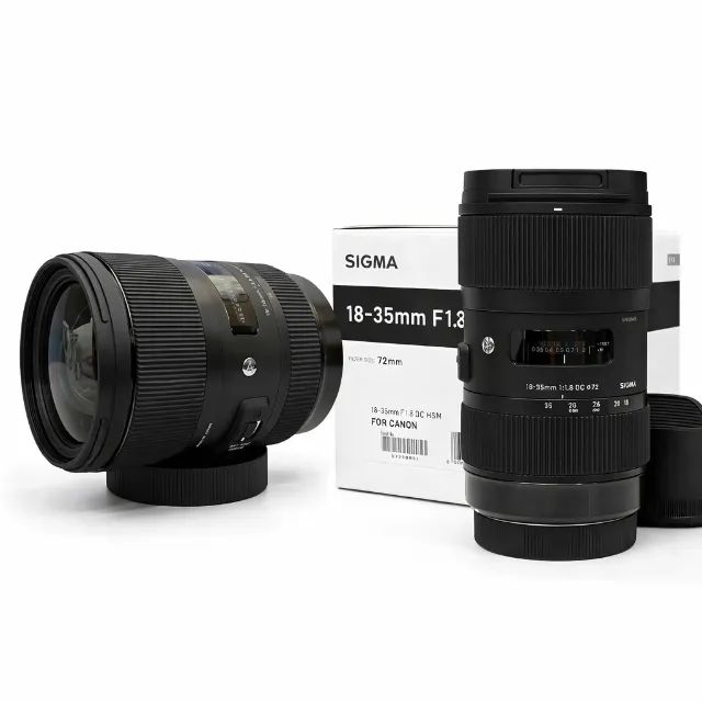 Lente Sigma Canon DC 18-35MM F1.8 HSM Art - Câmeras e Filmadoras