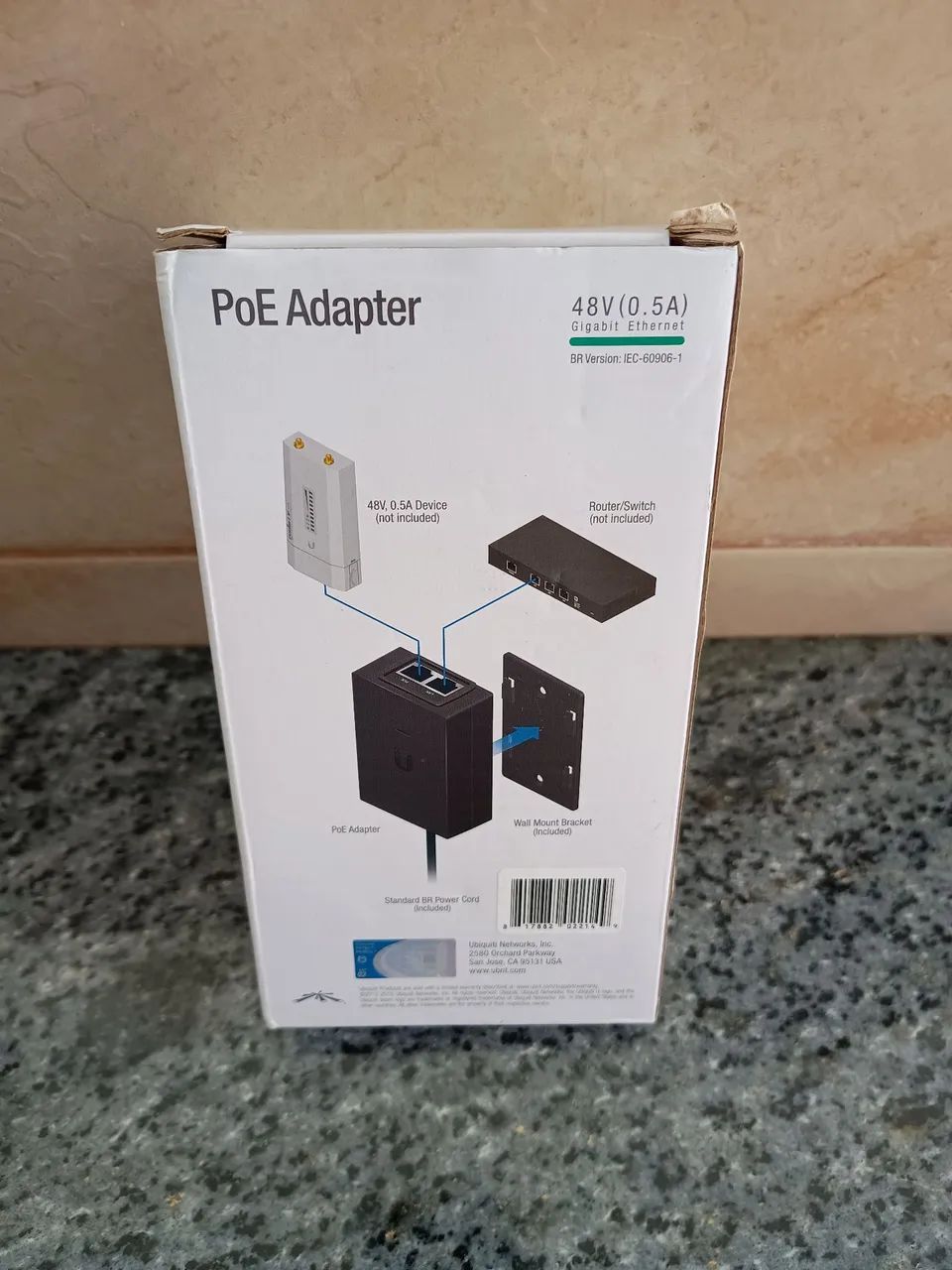 Vendo Fonte Poe Ubiquiti 48v 0.5a Unifi Gigabit Poe-48-24w-g-br nova. - Foto 4