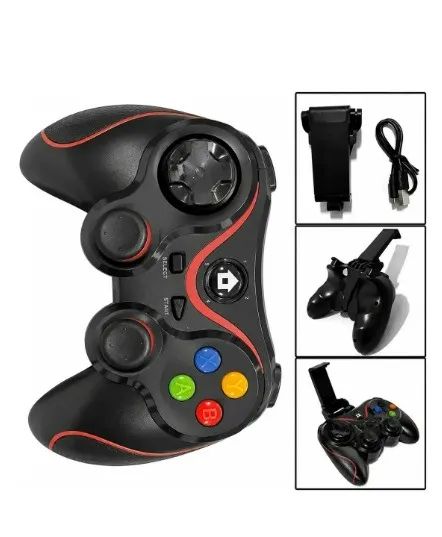 Controle Joystick Bluetooth Celular Android Ios Pc G7 - Foto 2