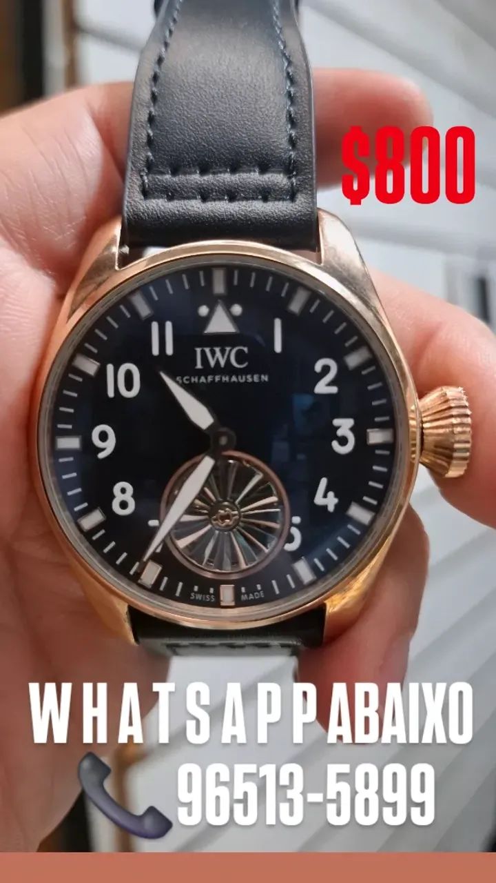 Relógio IWC SHAFFHAUSEN AUTOMÁTICO  - BIG  PILOT'S