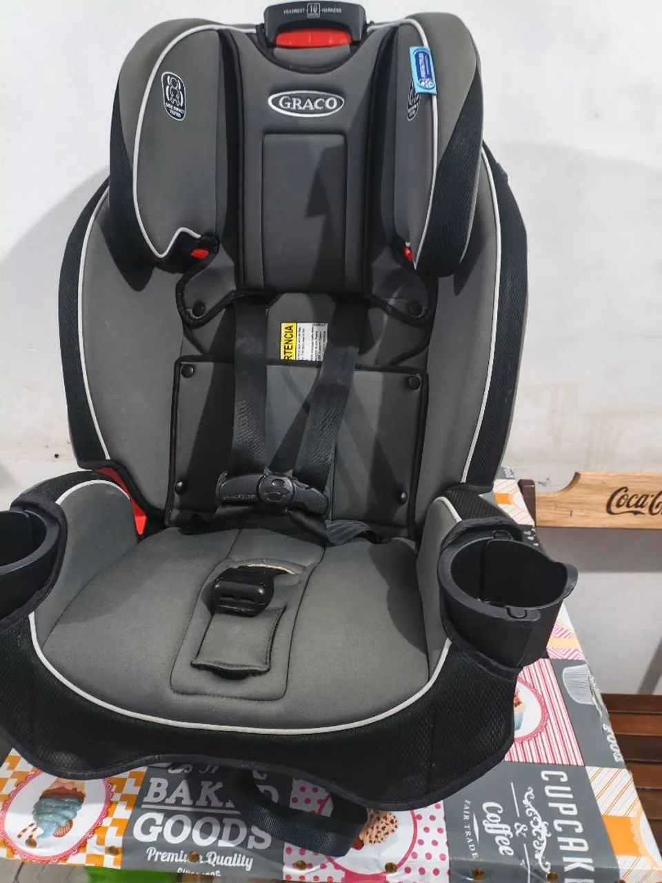 Vendo cadeirinha de carro marca graco protect plus, estado se nova  - Foto 3