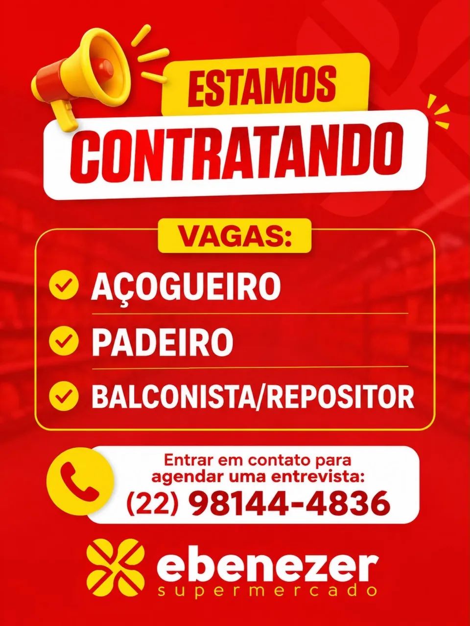 Vaga de trabalho 