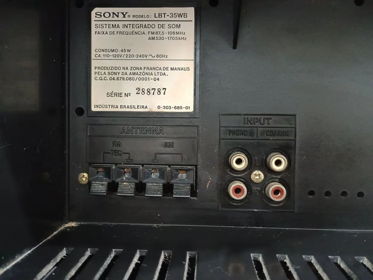 Aparelho de som Sony. - Foto 5