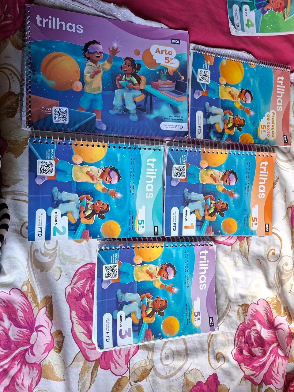 Livros trilhas federais 5 ano