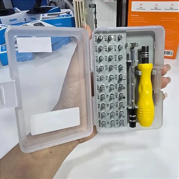 Kit Jogo de Chaves de Precisão com 30 Bits e Extensor 32 Peças - Bomvink - Foto 4