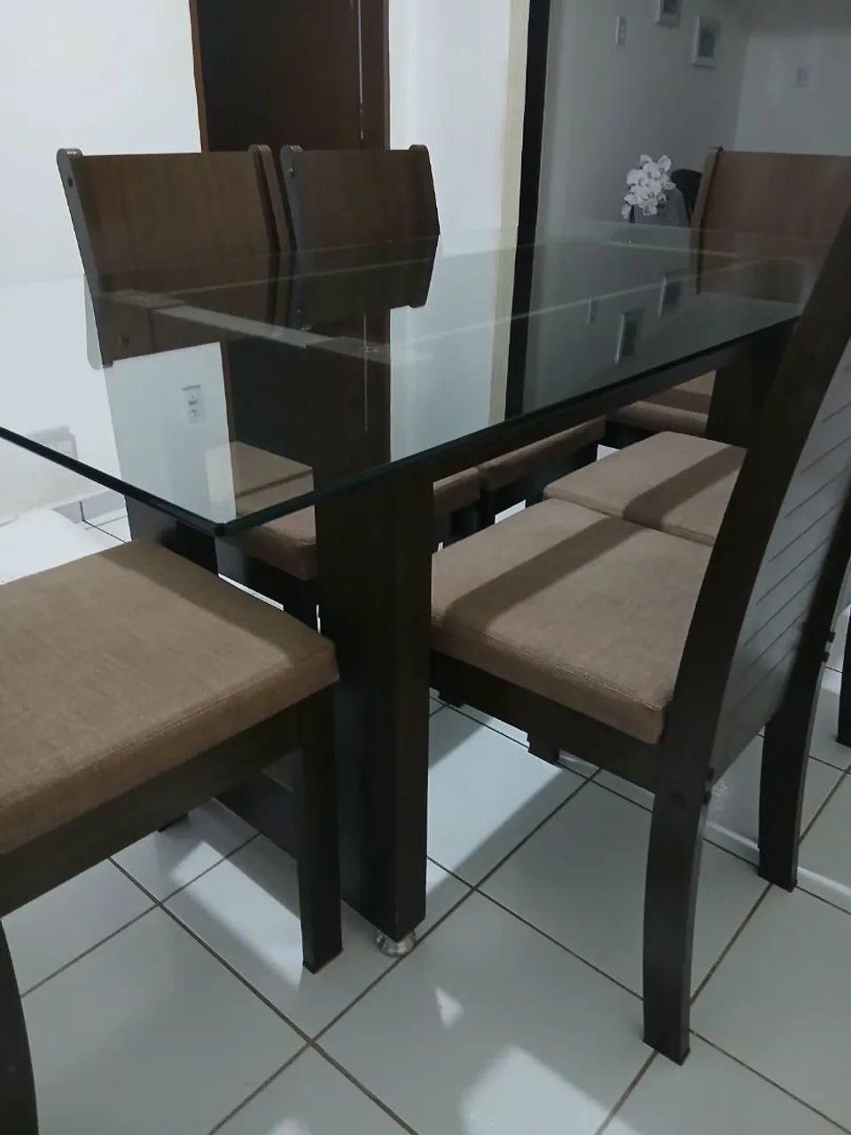 Mesa janta 6 cadeiras