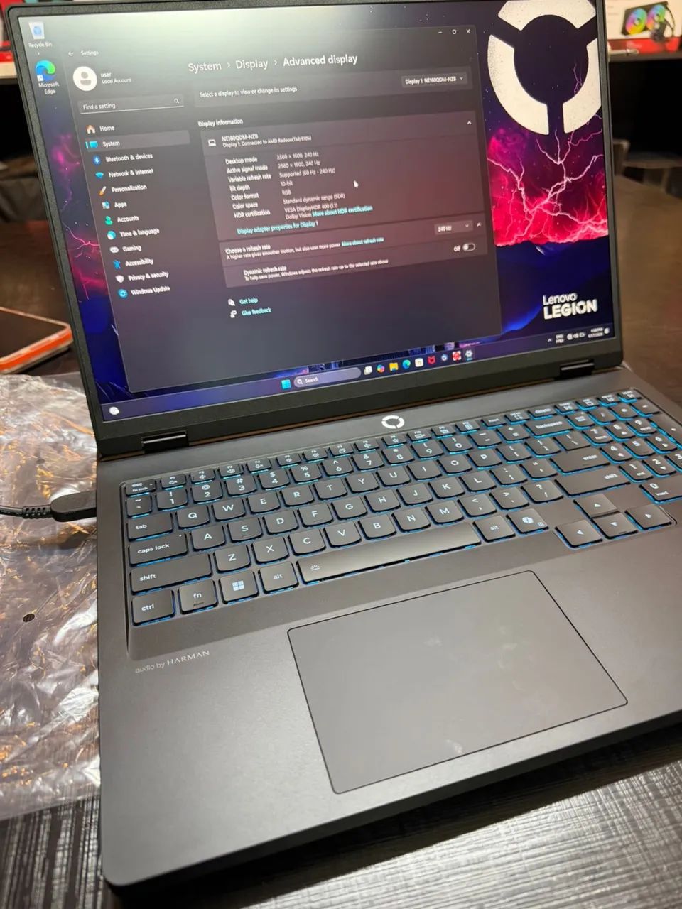 ? LENOVO LEGION PRO 5 - ALTA PERFORMANCE PARA GAMES E TRABALHO!  - Foto 3