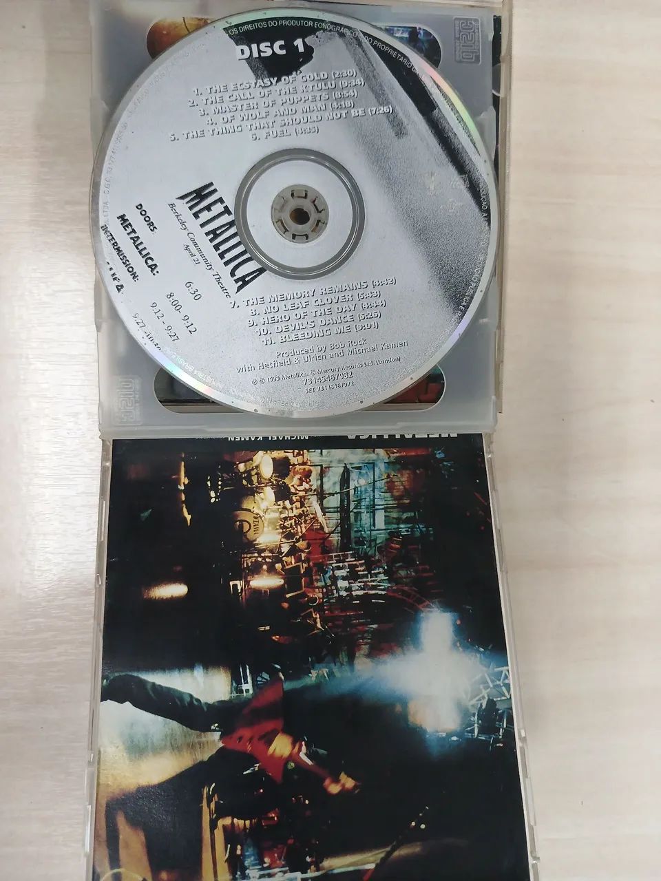 CD Metallica S&M - Foto 3