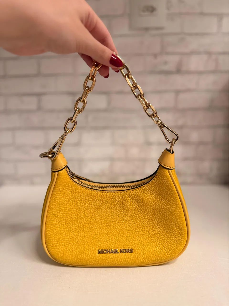 Bolsa Michael Kors Original Amarela  - Foto 3