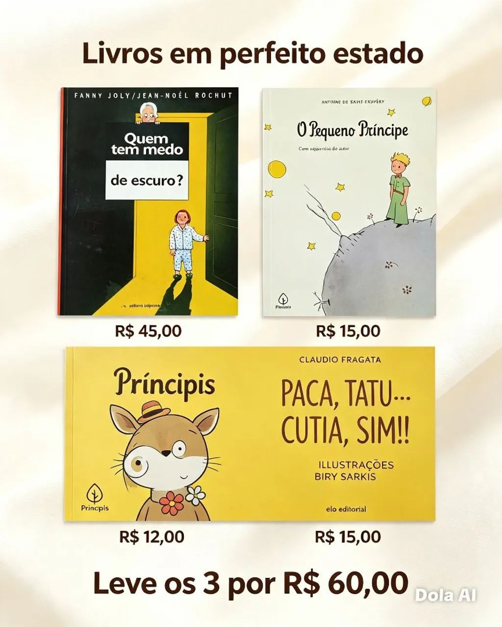 Livros  infantis 