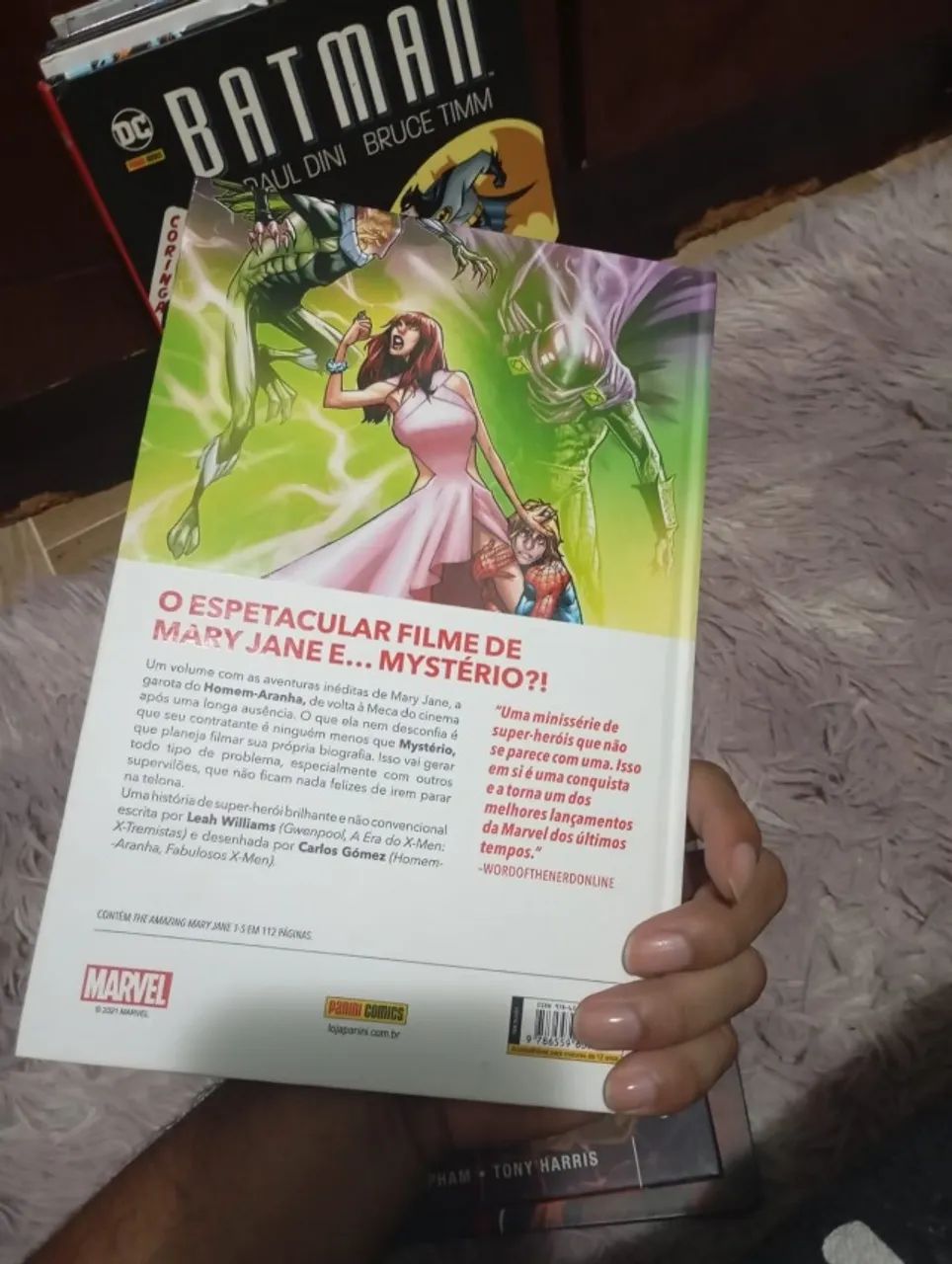 A espetacular Mary Jane - Homem aranha hq - Foto 2