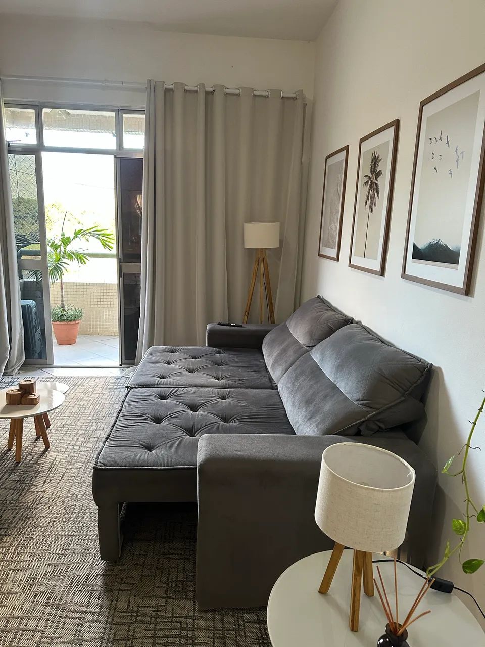 Sofá retrátil 230 cm 4 lugares - Foto 4