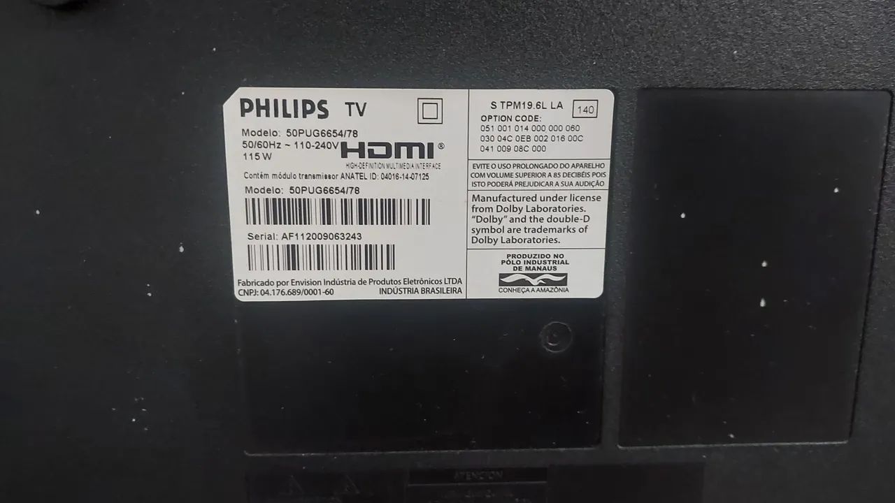 TV 55 BARATA 