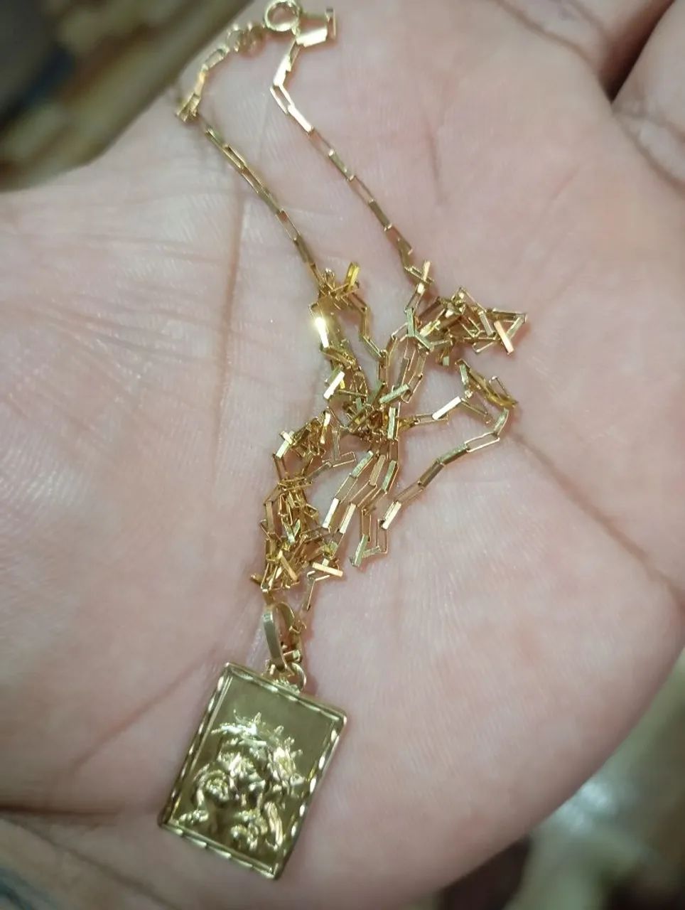 Cordão de ouro 18 maciço - Foto 3