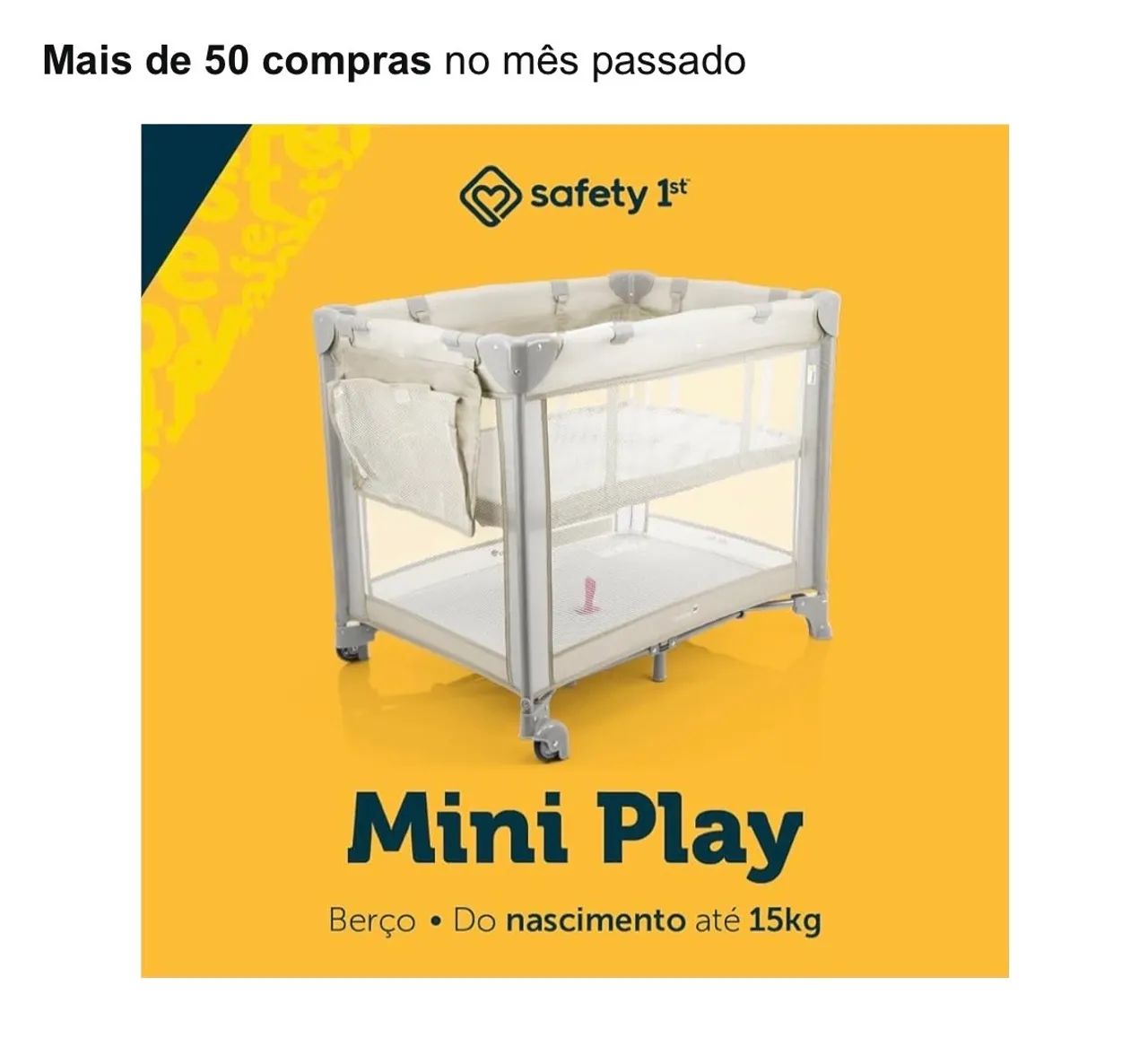 Berço Safety Chiqueirinho - Foto 5