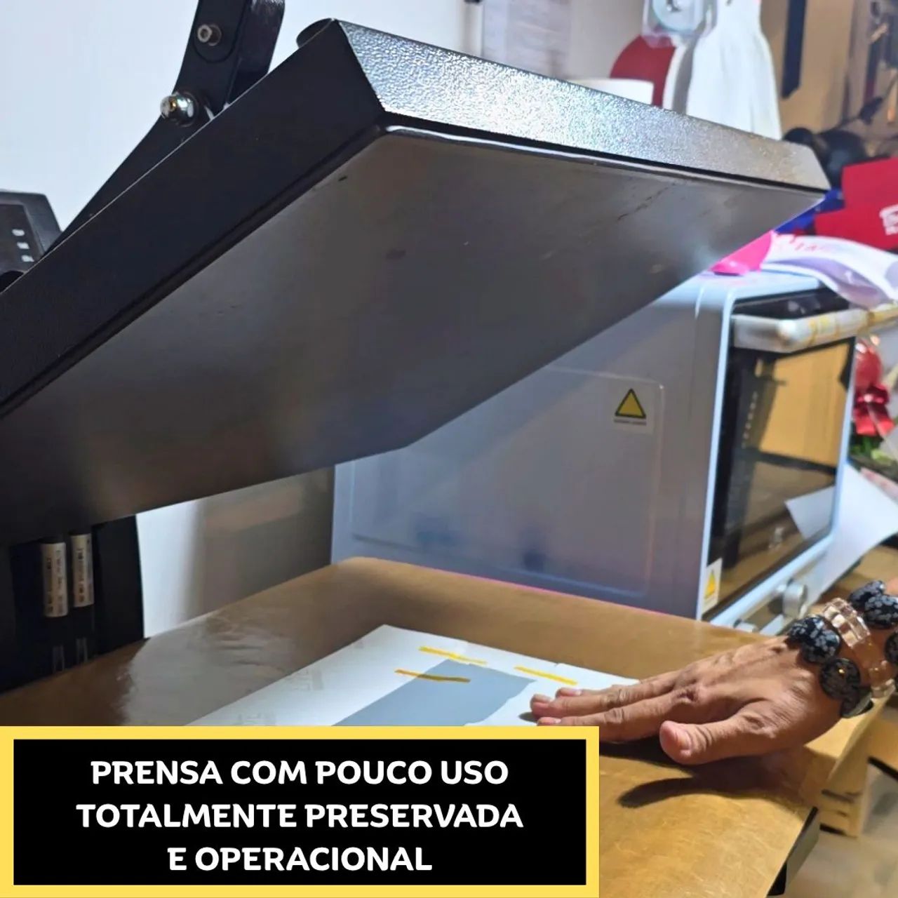 PRENSA AUTOMÁTICA PLANA 40 X 60 DE GAVETA - Foto 3