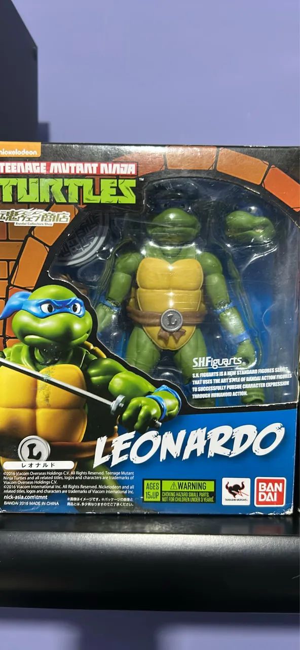 Leonardo e Donatello Sh Figuarts TMNT