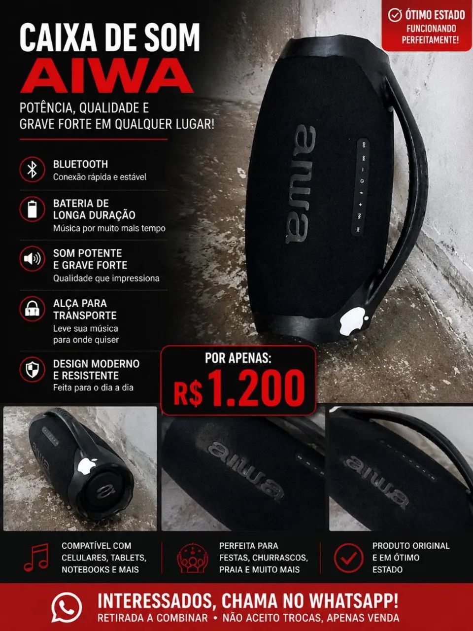 Bombox aiwa