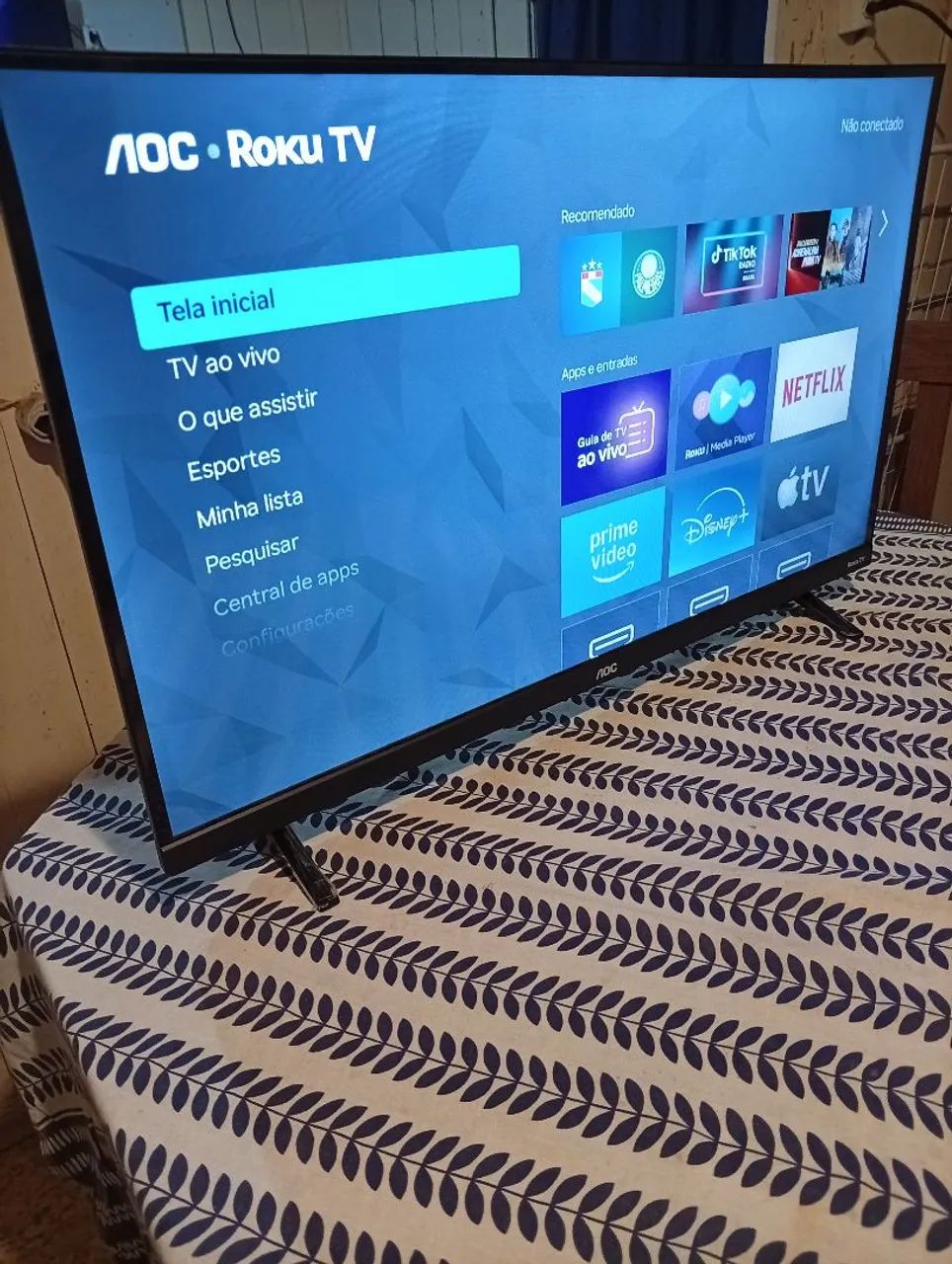 Vendo SMART TV AOC 32 polegadas  - Foto 4