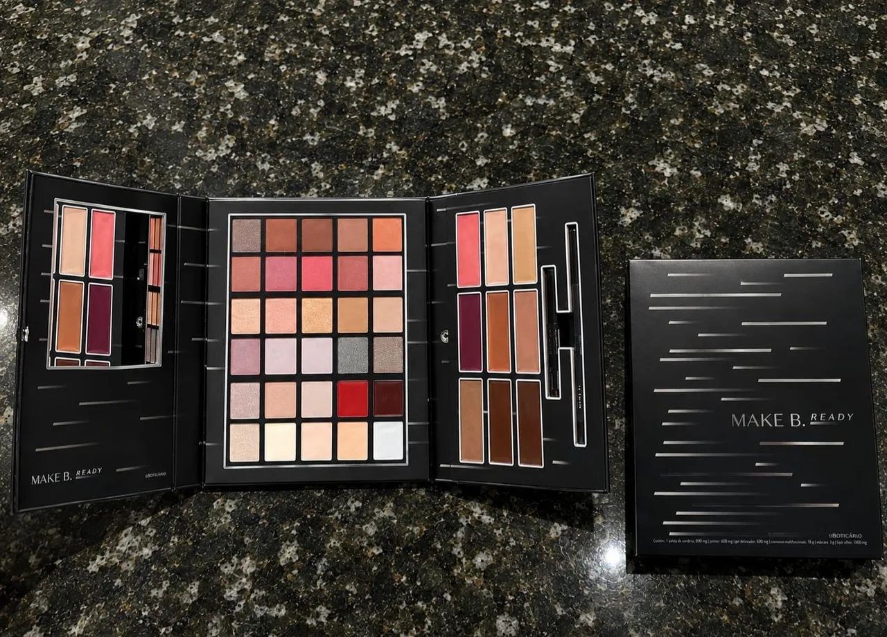 Paleta Make B. O Boticário + Rímel